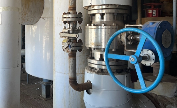 Katup berjajar keramik Sun Yeh dalam industri poly-silicon
